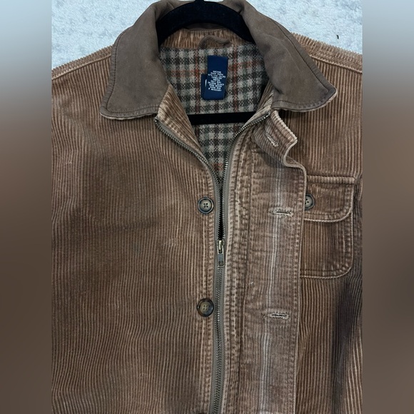 Women’s Vintage GAP Brown* Corduroy Wool Blend Barn Jacket - Picture 7 of 9